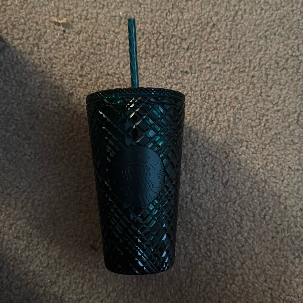 Starbucks green tumbler Christmas grande